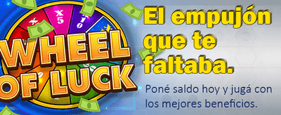 Tu suerte comienza acá